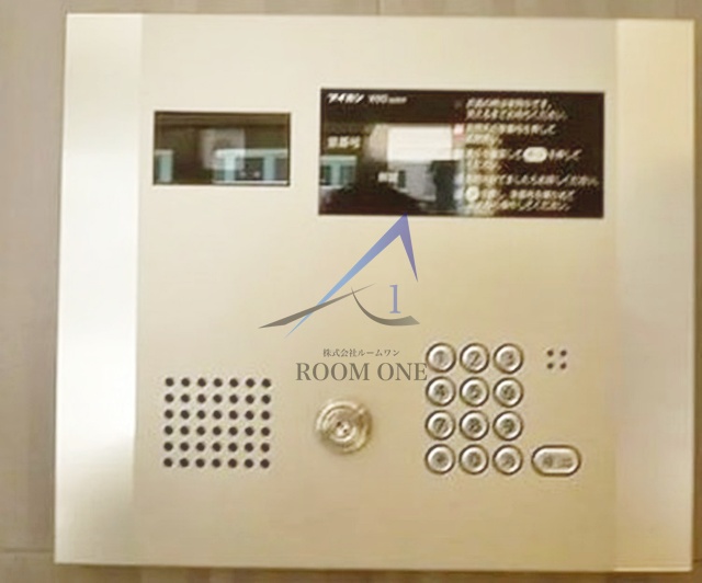 セキュリティ　オートロックです。