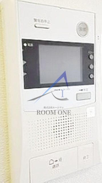 セキュリティ　モニター付きインターホンです。