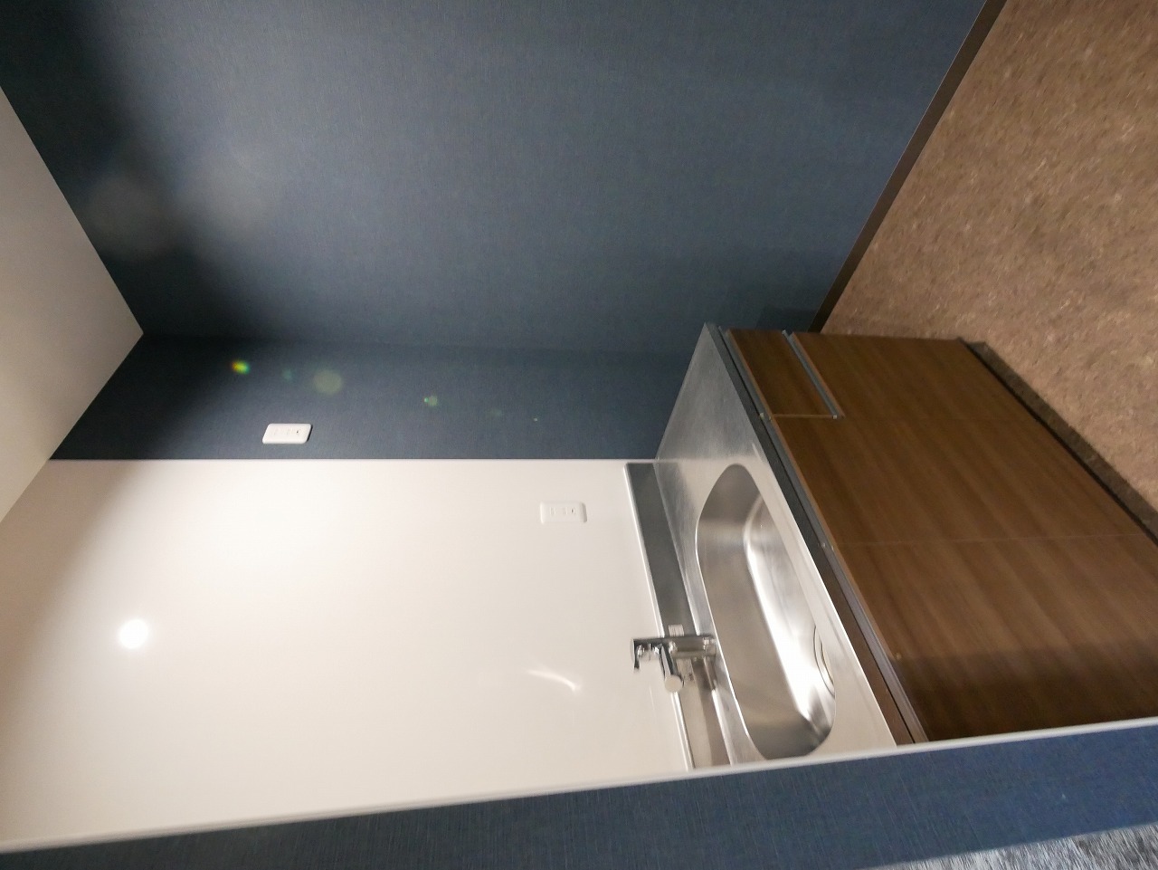 新座市堀ノ内3丁目 倉庫車庫付き貸住居事務所のキッチン写真