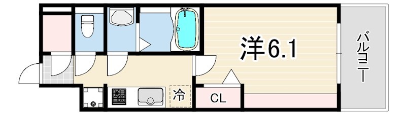 プレリス尼崎レーネヴィアの間取り写真