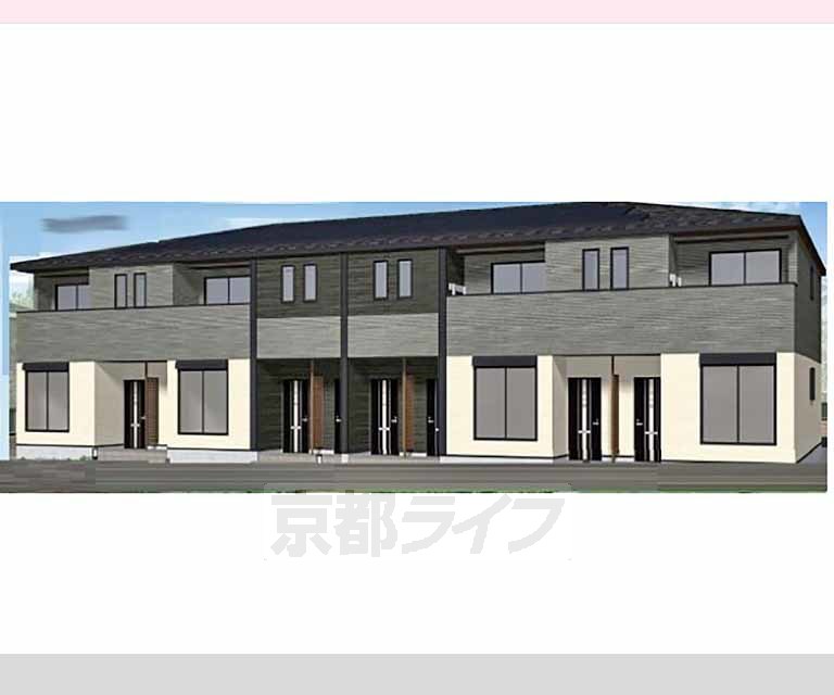 建物外観　予想図、・完成予想図