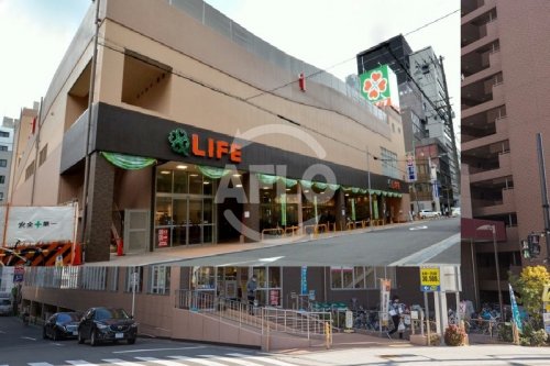 スーパー　ライフ堺筋本町店（スーパー）まで410m