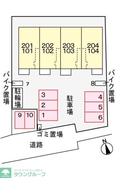 駐車場　★お問い合わせはタウンハウジングまで★