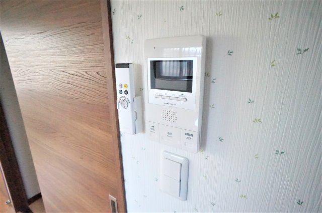 セキュリティ　急な来客でもＶモニターホンで安心です