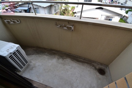 バルコニー　※別部屋の写真です