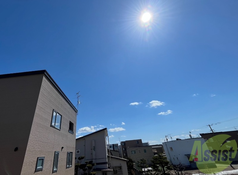 眺望　眺望です。窓を開けて換気もしっかりできますね！