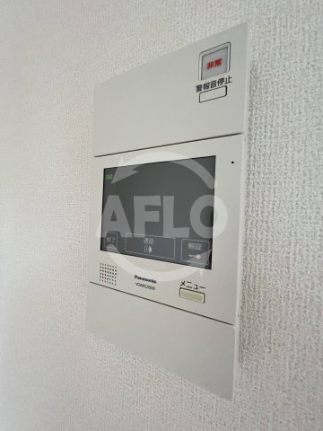 セキュリティ　レグゼスタ弁天町　テレビ付きモニターホン
