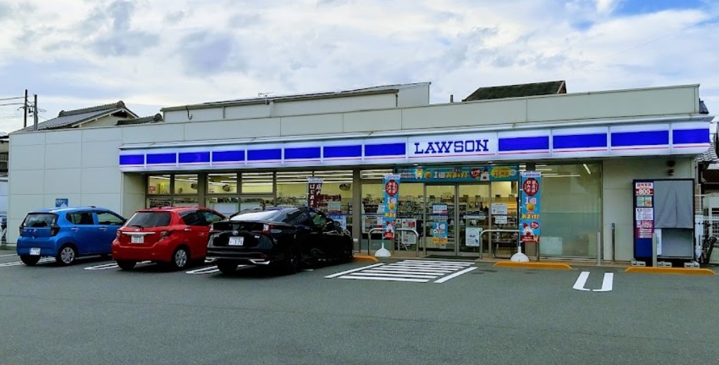 コンビニ　ローソン 守山長栄店（コンビニ）まで200m