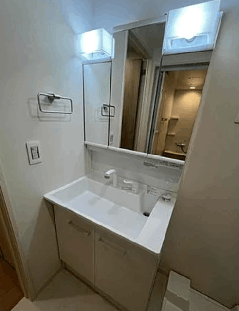 洗面設備　※別部屋参考画像