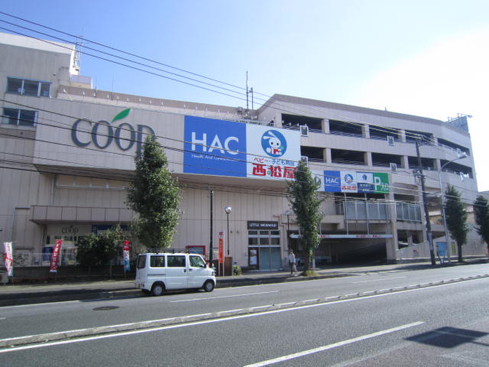 ドラックストア　ハックドラッグ片倉コープ店（ドラッグストア）まで749m