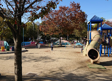 公園　杭全公園（公園）まで408m
