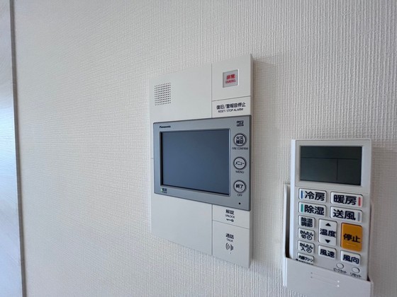 セキュリティ　※別部屋の写真です