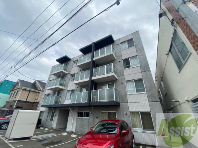 建物外観　札幌市中央区南５条西「ＰｒｉｎｃｅＨｏｍｅｓＳ５１７」