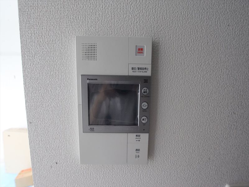 セキュリティ　ＴＶモニター付インターホン完備