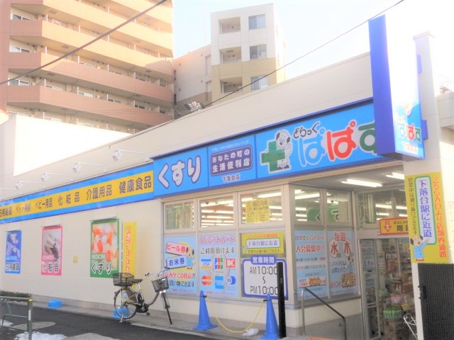ドラックストア　どらっぐぱぱす下落合店（ドラッグストア）まで110m