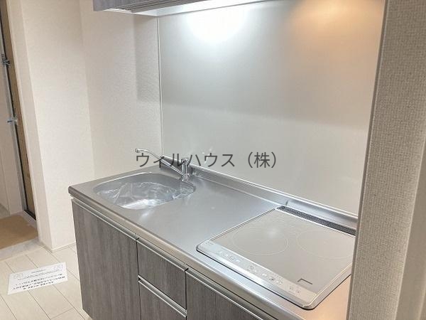 キッチン　２口ＩＨコンロ！