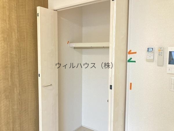 収納　クローゼット！