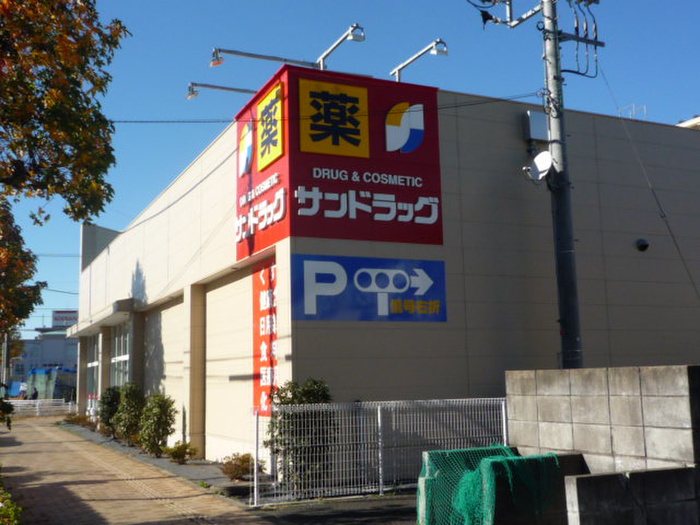 ドラックストア　サンドラッグ東長沼店（ドラッグストア）まで800m