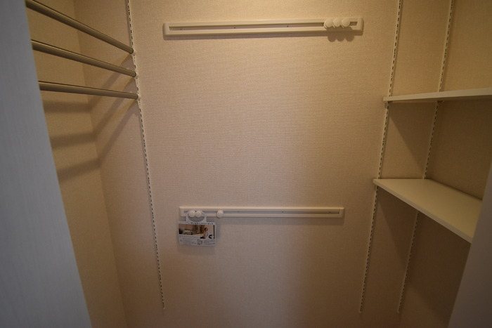 収納　クローゼット完備です。