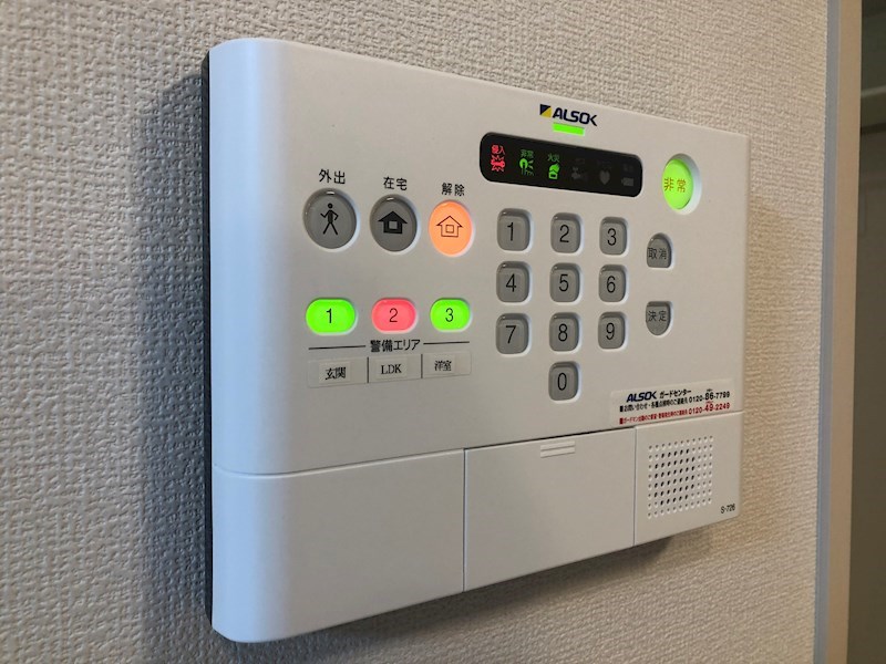 セキュリティ　※同物件別部屋参考画像
