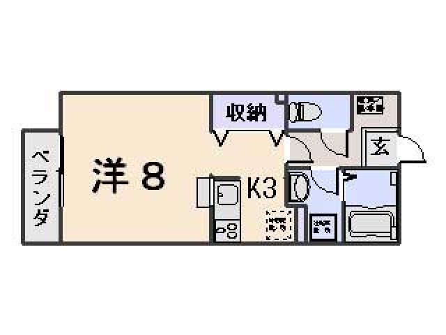 コートTake優の間取り写真
