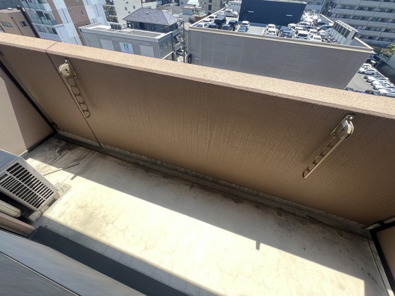バルコニー　※別部屋の写真です