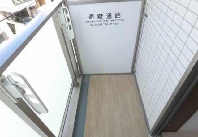 バルコニー　別部屋同仕様