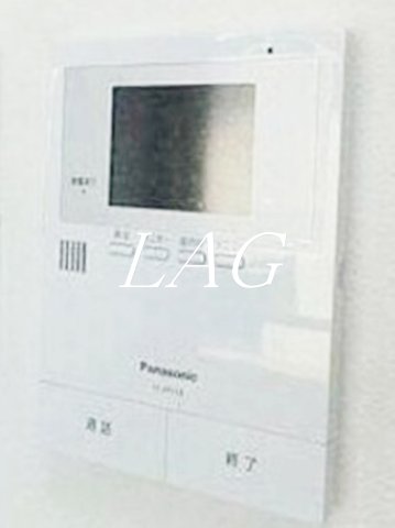 セキュリティ　モニター付きインターホンです。