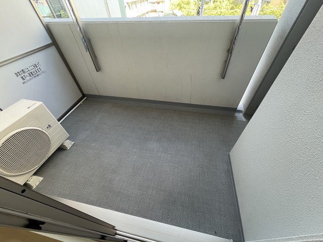 バルコニー　陽当たり良好なバルコニーです