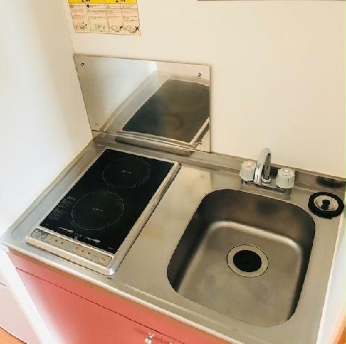 キッチン　2口コンロ