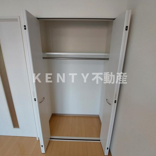 収納　十分な収納スペースがあります