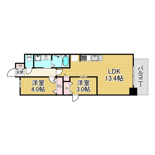 LiveCasa西宮本町の間取り写真