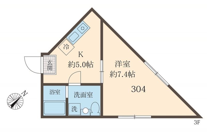 シンフォニア八広の間取り写真