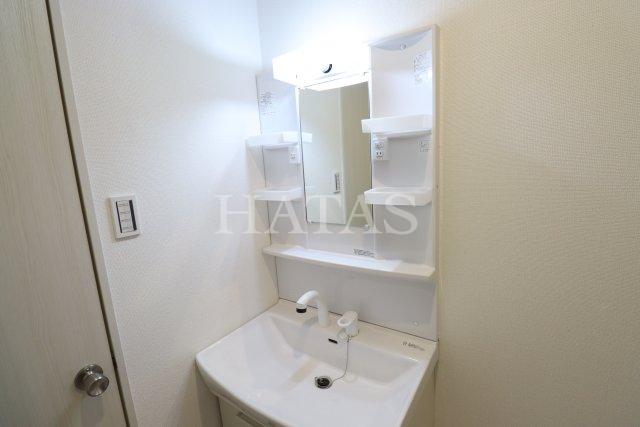 洗面設備　同物件別部屋です。