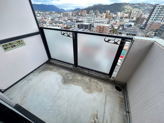 バルコニー　※別部屋の写真です