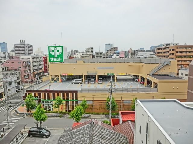 スーパー　サミット（スーパー）まで383m