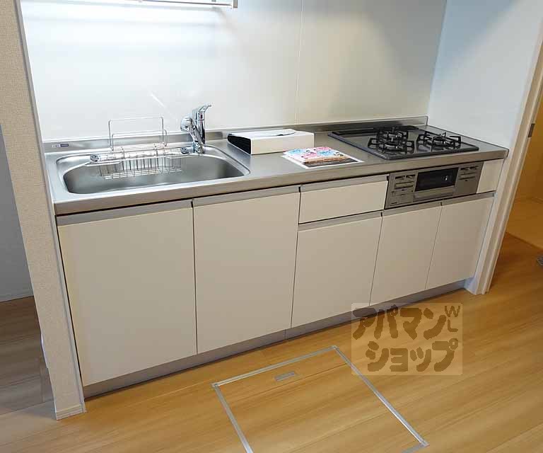 ルピナス嵯峨B棟のキッチン写真