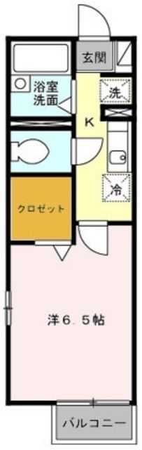 フローラルガーデンの間取り写真