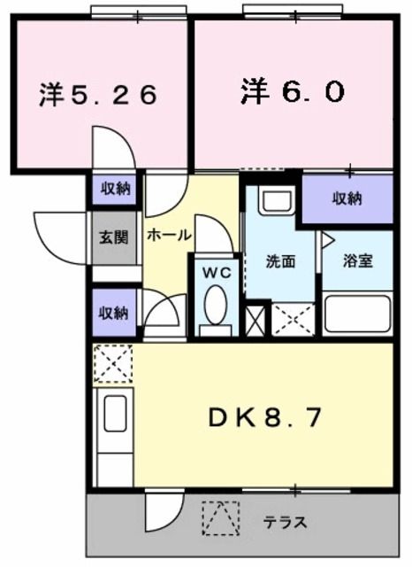 エントピアIの間取り写真