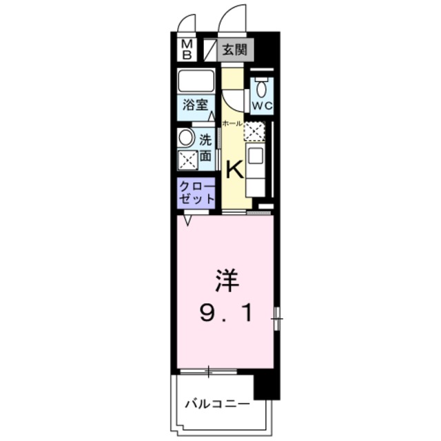 レクイアーレ大宮の間取り写真