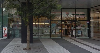 コンビニ　セブンイレブン川崎武蔵小杉駅前店（コンビニ）まで455m
