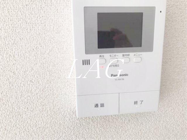 セキュリティ　モニター付インターホンです。