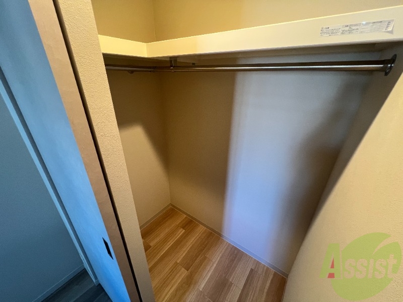 収納　衣類や荷物をまとめて整理できます