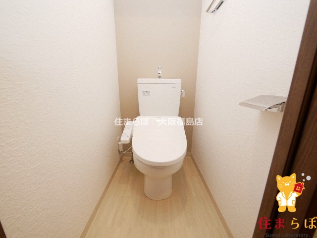 地下鉄中央線 緑橋駅 徒歩5分 13階建 築8年のトイレ写真