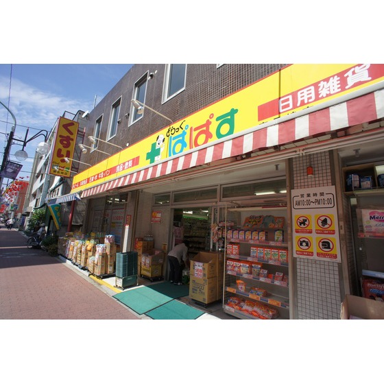 ドラックストア　どらっぐぱぱす南長崎店（ドラッグストア）まで377m