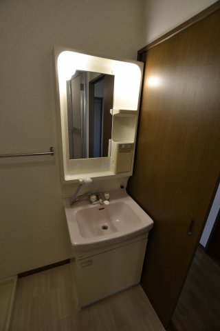 洗面設備　同物件、別号室の写真です。