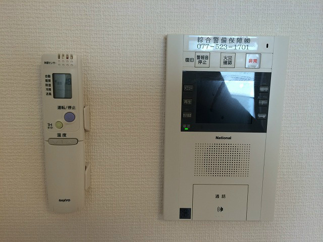 セキュリティ　来訪者のわかるTVドアホンで安心。
