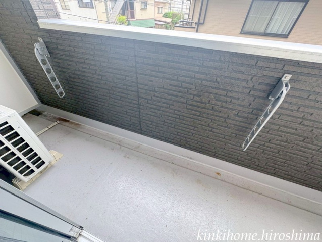 バルコニー　※別号室の写真です。