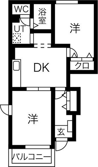 カリーノA・Bの間取り写真