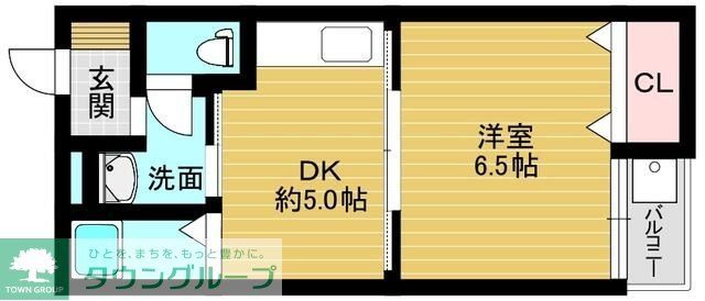 ハイツシードの間取り写真